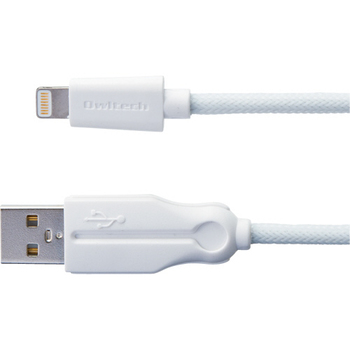 オウルテック ストロングLightningケーブル ホワイト 1m OWL-CBJD10SLT-WH 1本