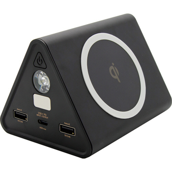 チーロ モバイルバッテリー Power Mountain mini 30000mAh ブラック CHE-111-BK 1台