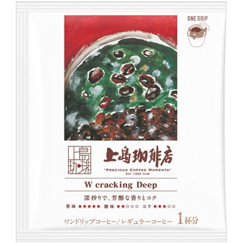 UCC 上島珈琲店 ワンドリップコーヒー W cracking Deep 1箱(5袋)