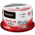 ソニー 録画用DVD-R 120分 16倍速 シルバーレーベル スピンドルケース 50DMR12MLDP 1パック(50枚)