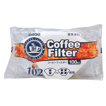 日本デキシー コーヒーフィルター102 漂白 2～4杯用 KOTB02CN 1パック(100枚)