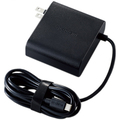 エレコム PowerDelivery対応USB AC充電器(65W) ブラック ACDC-PD0465BK 1個