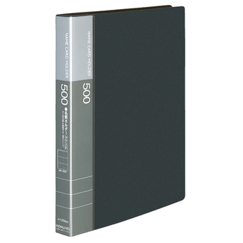 コクヨ 名刺ホルダー(替紙式) 30穴 504名 タテ入れ ダークグレー メイ-350DM 1セット(16冊)