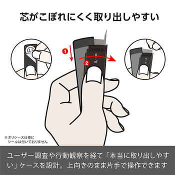 ぺんてる シャープペン替芯 ぺんてるアイン 0.2mm B C282-B 1個(20本)