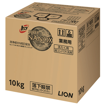 ライオン トップ スーパーNANOX 業務用 10kg/箱 1セット(3箱)