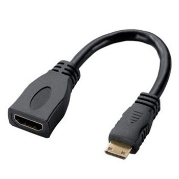 エレコム タブレットPC用HDMI変換ケーブル(タイプA-タイプC) ブラック TB-HDAC2BK 1本