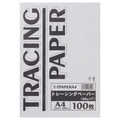 TANOSEE トレーシングペーパー60g A4 1パック(100枚)