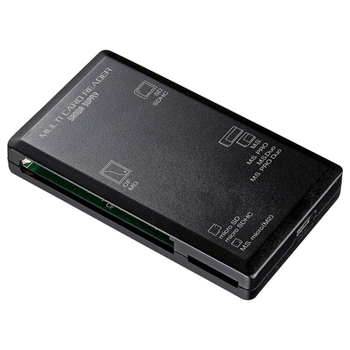 サンワサプライ USB2.0 カードリーダー ブラック ADR-ML1BK 1個
