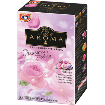 花王 バブ The Aroma プレジャーフィーリング 40g/錠 1箱(12錠:4種類×3錠)