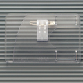 ライオン事務器 IDカード用名札 ヨコ型 ハードタイプ クリップ・安全ピン付 N231-10P 1パック(10個)