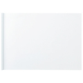 TANOSEE 再生レールホルダー A3ヨコ 10枚収容 白 1パック(10冊)