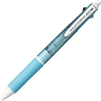 三菱鉛筆 多機能ペン ジェットストリーム2&1 0.7mm (軸色:水色) MSXE350007.8 1本