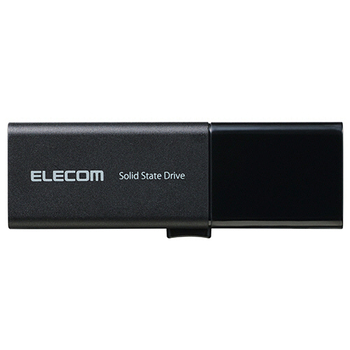エレコム 外付けポータブルSSD 250GB ブラック ESD-EWB0250GBKR 1個