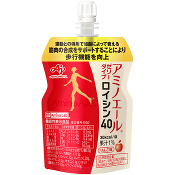 味の素 アミノエールゼリー ロイシン40 103g 1セット(30パック)