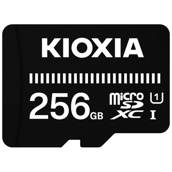 キオクシア EXCERIA BASIC microSDXCメモリカード 256GB KCA-MC256GS 1枚