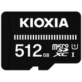 キオクシア EXCERIA BASIC microSDXCメモリカード 512GB KCA-MC512GS 1枚