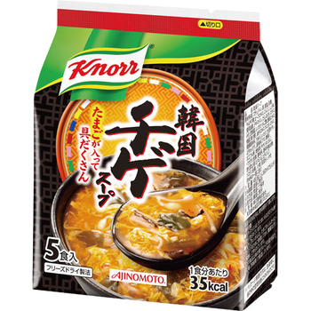 味の素 クノール 韓国チゲスープ 9.9g 1袋(5食)