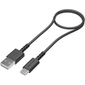 多摩電子工業 USB2.0 Type-C/USBケーブル ブラック 50cm TH223CA05K 1本