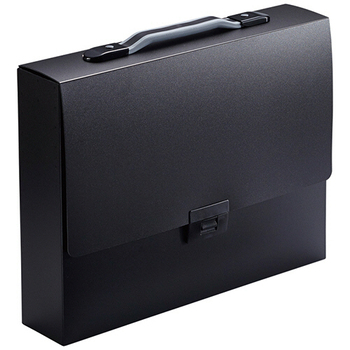 キングジム キャリングケース テフィット A4 収納幅70mm 黒 282W-BK 1個