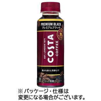 コカ・コーラ コスタコーヒー プレミアブラック 温冷兼用 265mL ペットボトル 1セット(48本:24本×2ケース)