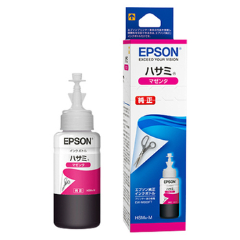 エプソン インクボトル ハサミ マゼンタ 70mL HSM-M 1個