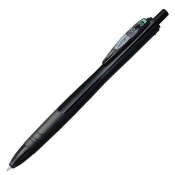 ゼブラ 油性ボールペン スラリ 0.5mm 黒 (軸色:ダークブラック) BNS11-DBK 1本