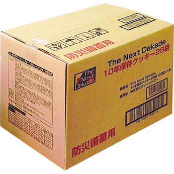 コクヨ <ソナエル> グリーンケミー 10年保存クッキー 3種/袋 DR-FDTNDC1 1箱(25袋)