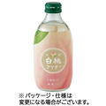 友桝飲料 豊潤白桃サイダー 300mL 瓶 1ケース(24本)