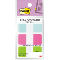 3M ポスト・イット フィルムインデックス 厚口 マルチカラー1 40×18mm 686MC-1N 1パック(3冊)