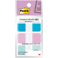 3M ポスト・イット フィルムインデックス 厚口 マルチカラー2 40×18mm 686MC-2N 1パック(3冊)