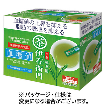 宇治の露製茶 伊右衛門 インスタント緑茶スティック血糖値 7.5g/本 1箱(30本)