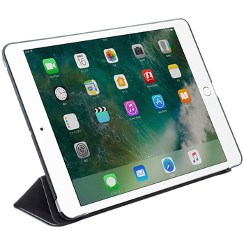 サンワサプライ 9.7型iPad(2017) ソフトレザーケース ブラック PDA-IPAD1007BK 1個
