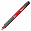 トンボ鉛筆 4色油性ボールペン リポータースマート4 0.7mm (軸色 レッド) BC-FRL31 1本