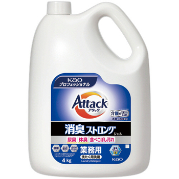 花王 アタック 消臭ストロングジェル つめかえ用 業務用 4kg 1個
