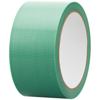 TANOSEE カラー養生テープ 50mm×25m 厚み約0.105mm 緑 1巻