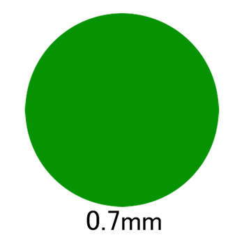 セーラー万年筆 油性ボールペン替芯 0.7mm 緑 18-8555-260 1パック(5本)