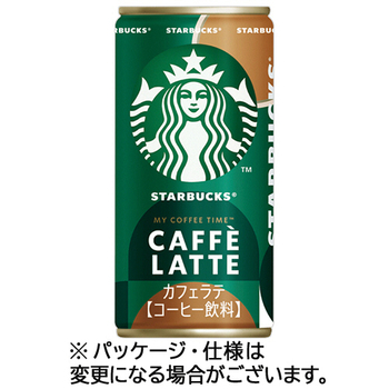 サントリー スターバックス MY COFFEE TIME カフェラテ 185g 缶 1セット(60本:30本×2ケース)