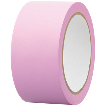 TANOSEE カラー養生テープ 50mm×25m 厚み約0.105mm ピンク 1セット(30巻)