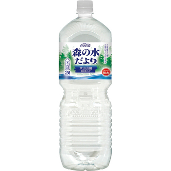 コカ・コーラ 森の水だより 2L ペットボトル 1セット(24本:6本×4ケース)