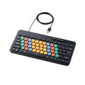 エレコム はじめてのキーボード KEY PALETTO(有線) ブラック TK-FS10UMKBK 1台