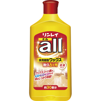 リンレイ 床用樹脂ワックスオール 500ml 1本