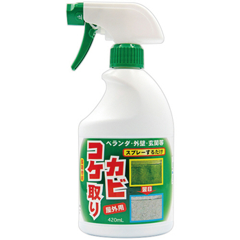 トーヤク 屋外用洗浄剤 コケ・カビ取り 本体 420mL 1本