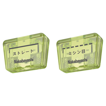 ナカバヤシ スライドカッタースリム用替刃 A4用 ストレート・ミシン目×各1枚 NSC-SH1 1パック