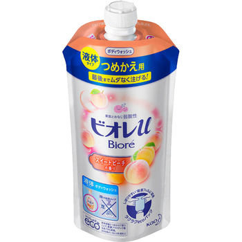 花王 ビオレu ボディウォッシュ スイートピーチの香り つめかえ用 340mL 1パック