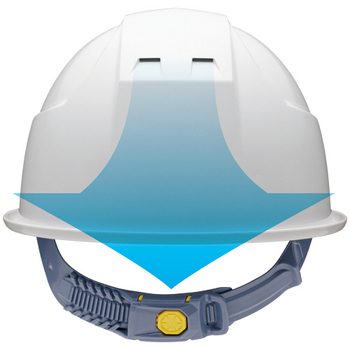 加賀産業 ヘルメット FO 白 FO-1F-W-20 1個