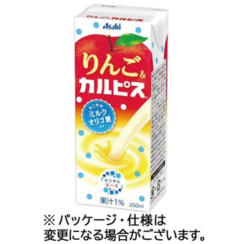 エルビー りんご&カルピス 250mL 紙パック 1ケース(24本)