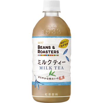 UCC BEANS&ROASTERS(ビーンズ&ロースターズ) ミルクティー 500ml ペットボトル 1ケース(24本)
