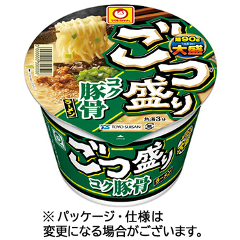 東洋水産 マルちゃん ごつ盛り コク豚骨ラーメン 115g 1セット(24食:12食×2ケース)