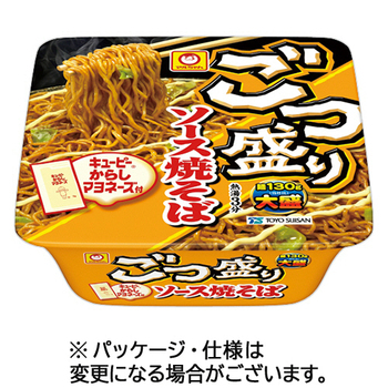 東洋水産 マルちゃん ごつ盛り ソース焼そば 171g 1セット(24食:12食×2ケース)