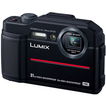 パナソニック デジタルカメラ LUMIX FT7 ブラック DC-FT7-K 1台